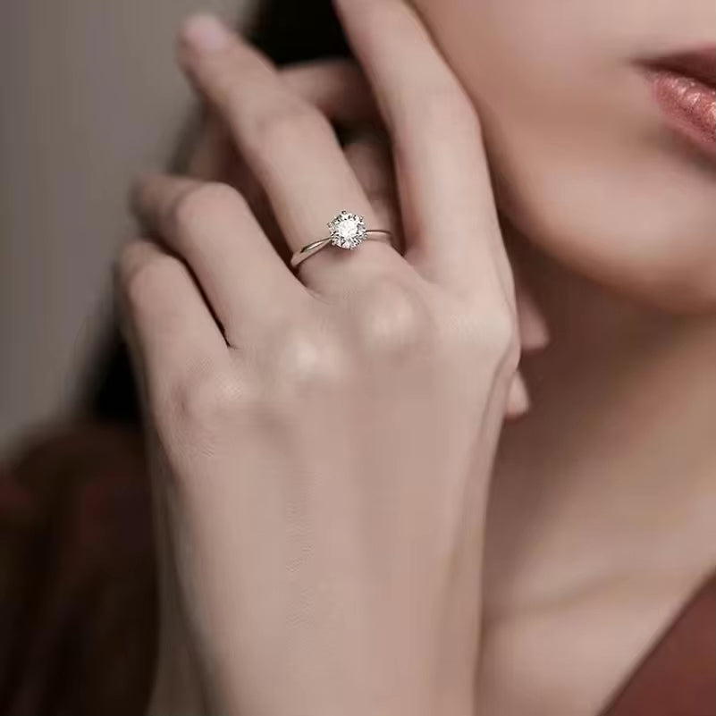 Anillo de Diamante 18K