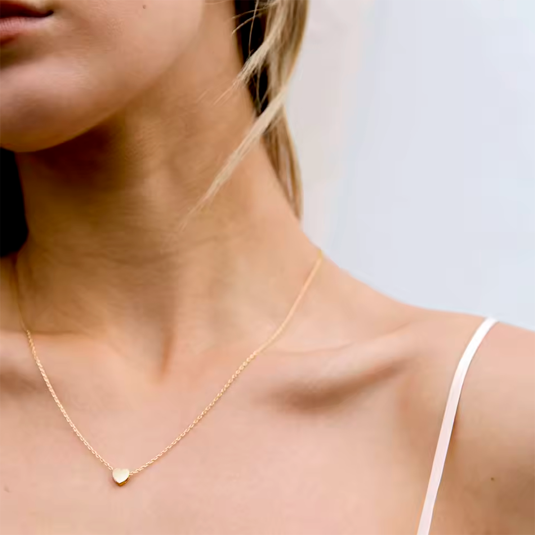 Colgante Corazón en Oro 18K