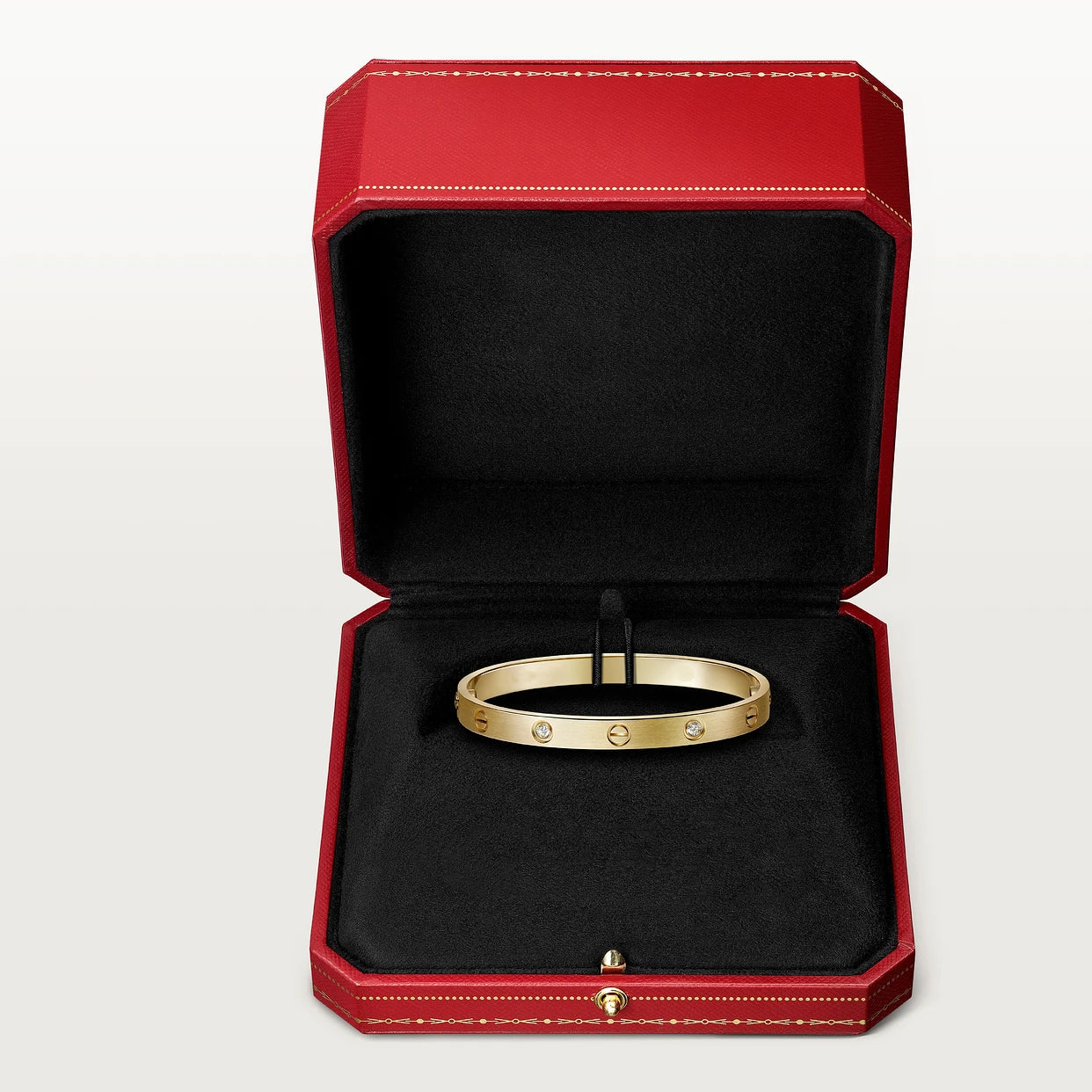 Brazalete Cartier Love Oro amarillo 18K - Ancho: 6.1 mm